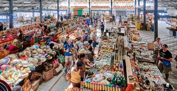 Le marché couvert de Fort-de-France