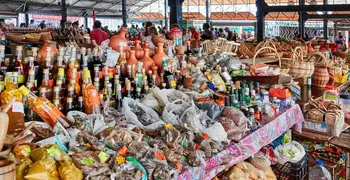 Le marché couvert de Fort-de-France