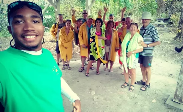 Immersion in the mangrove of Génipa