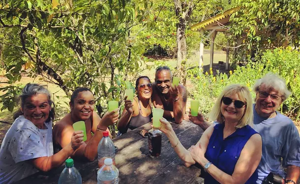 Immersion dans la mangrove de Génipa