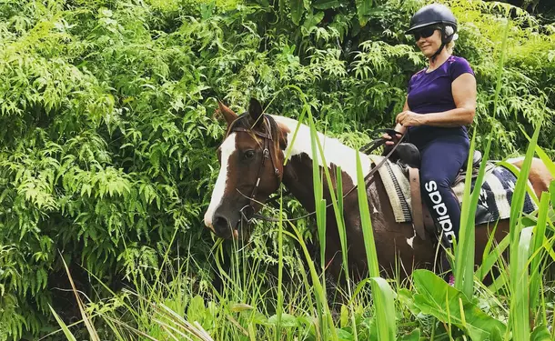 Discovery horse ride in Goyave