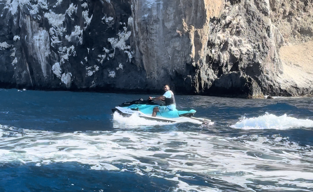 Le rocher du Diamant et ses alentours en jet ski