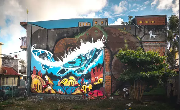Street Art Tour in the heart of Fort-de-france