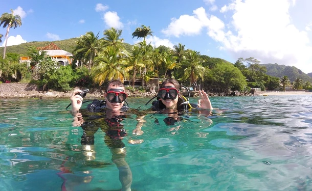 Scuba diving - Discovering the seabed