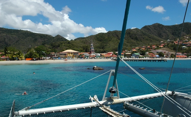 Après-midi catamaran au sud de l'île