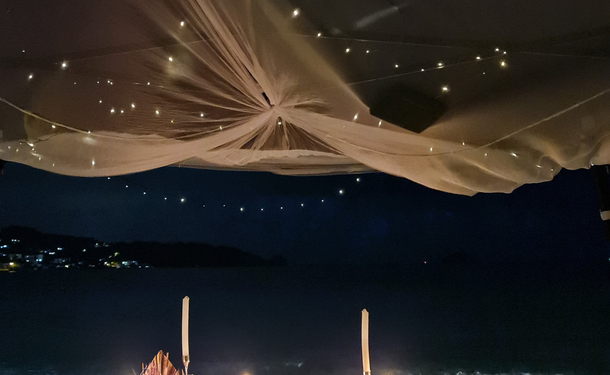 Exceptional moonlight dinner (chef & table service)
