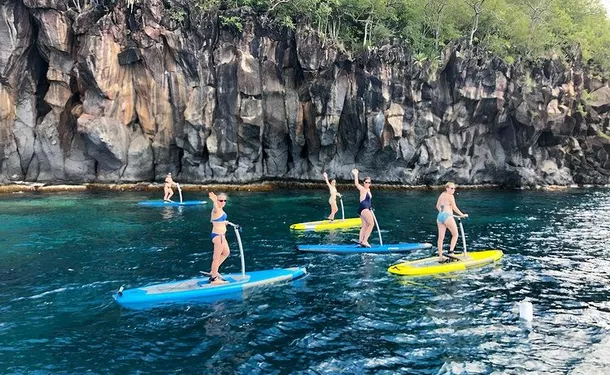 Découverte des criques insolites de Grande anse en paddle !