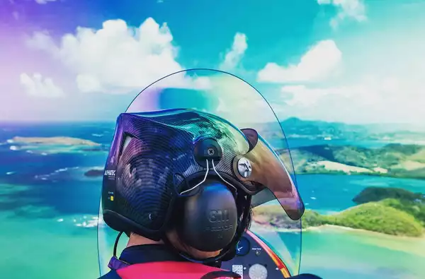 Survolez la Martinique à bord d'un autogire (30mins)
