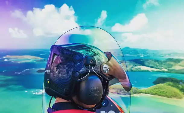 Survolez la Martinique à bord d'un autogire (30mins)