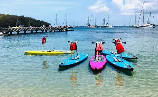 Découverte des criques insolites de Grande anse en paddle !