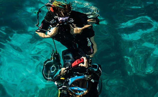 Scuba diving - Discovering the seabed