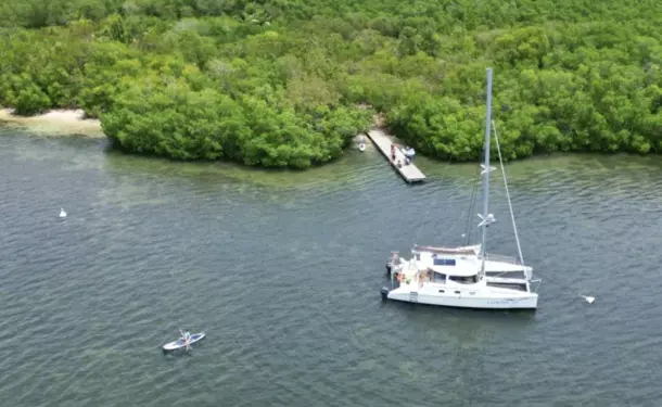Catamaran getaway in Grand Cul de Sac