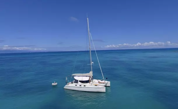 Catamaran getaway in Grand Cul de Sac