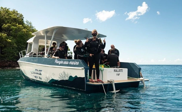 Scuba diving - Discovering the seabed