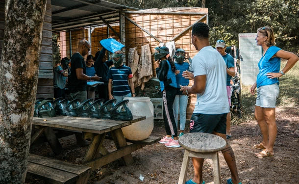 PaintBall dans la nature des Anses d'Arlet
