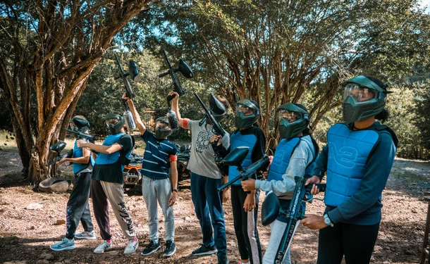 PaintBall dans la nature des Anses d'Arlet