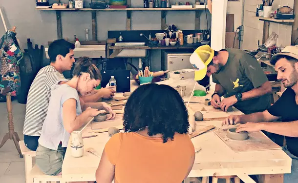 Creative ceramic workshop