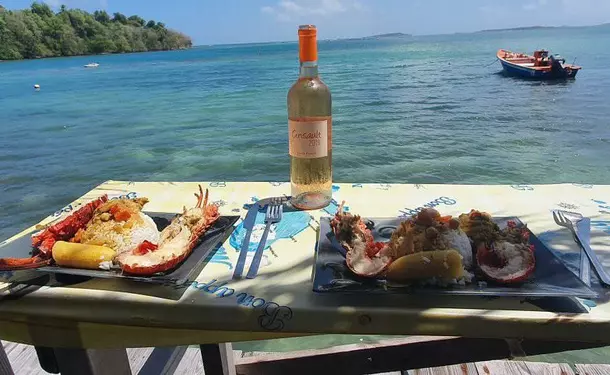 Full day to discover the islets of François (with lobster)