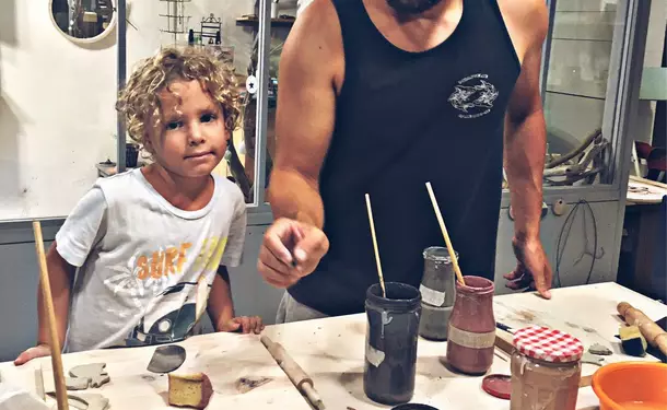 Creative ceramic workshop