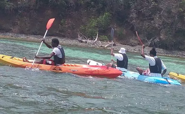 Kayak rental - trip to the Chancel islet and the mangrove